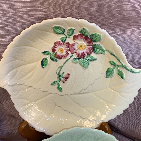 Set of 2 Majolica Carlton ware made in England - Picture 4 of 14